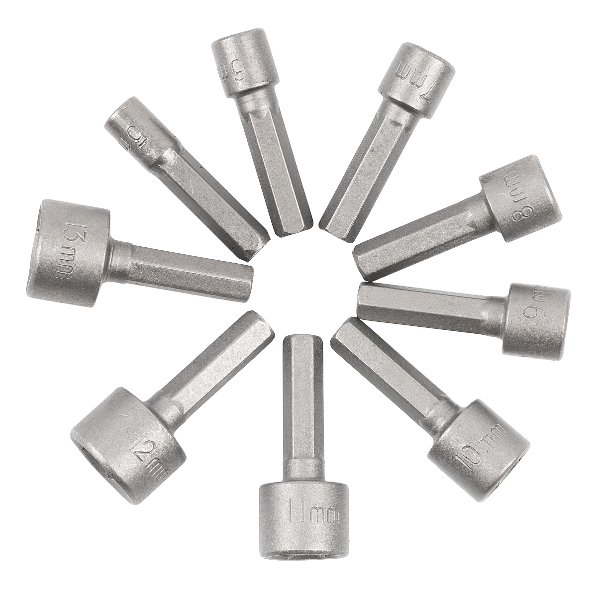Soquete Canhão Jogo com 9 Peças 5 a 13 mm