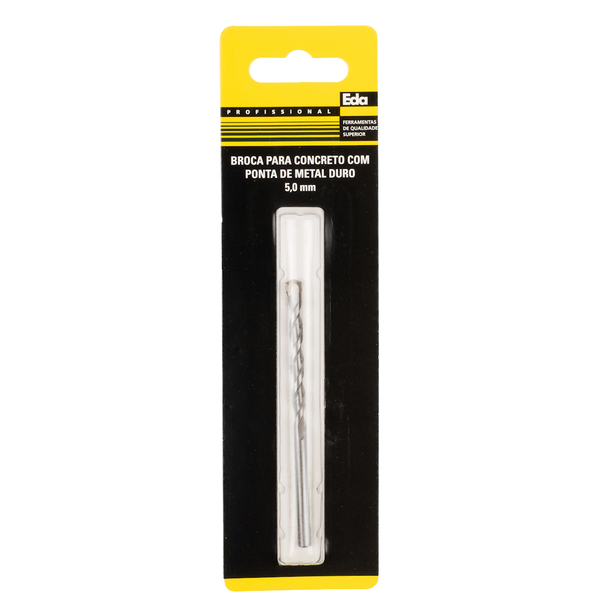 Broca para Concreto com Ponta de Metal Duro 5,0mm