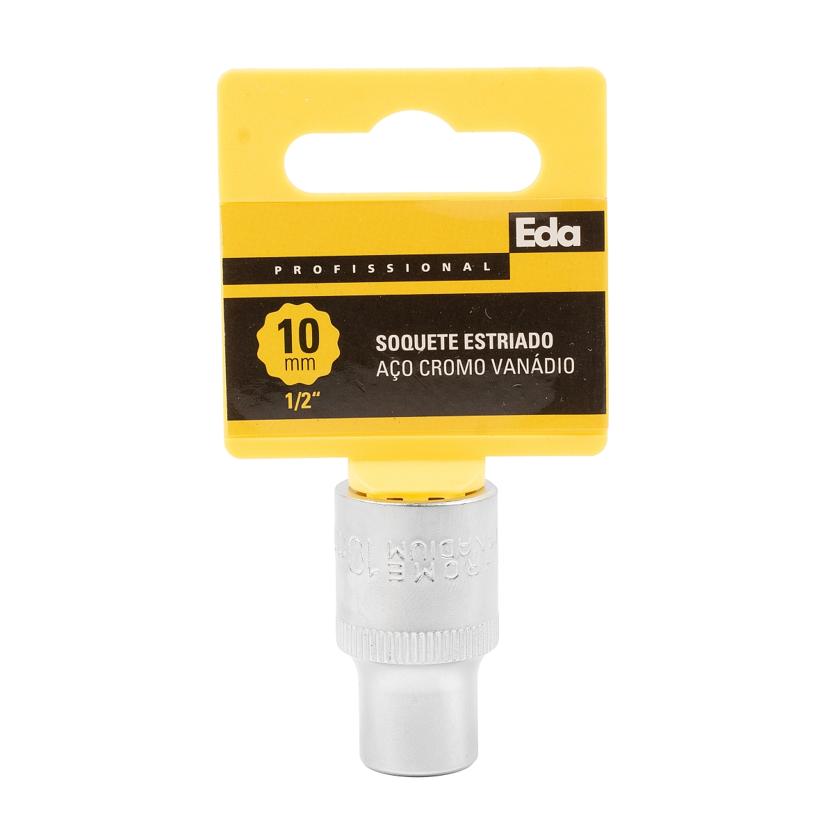 Soquete Estriado CR-V 1/2″ 10mm