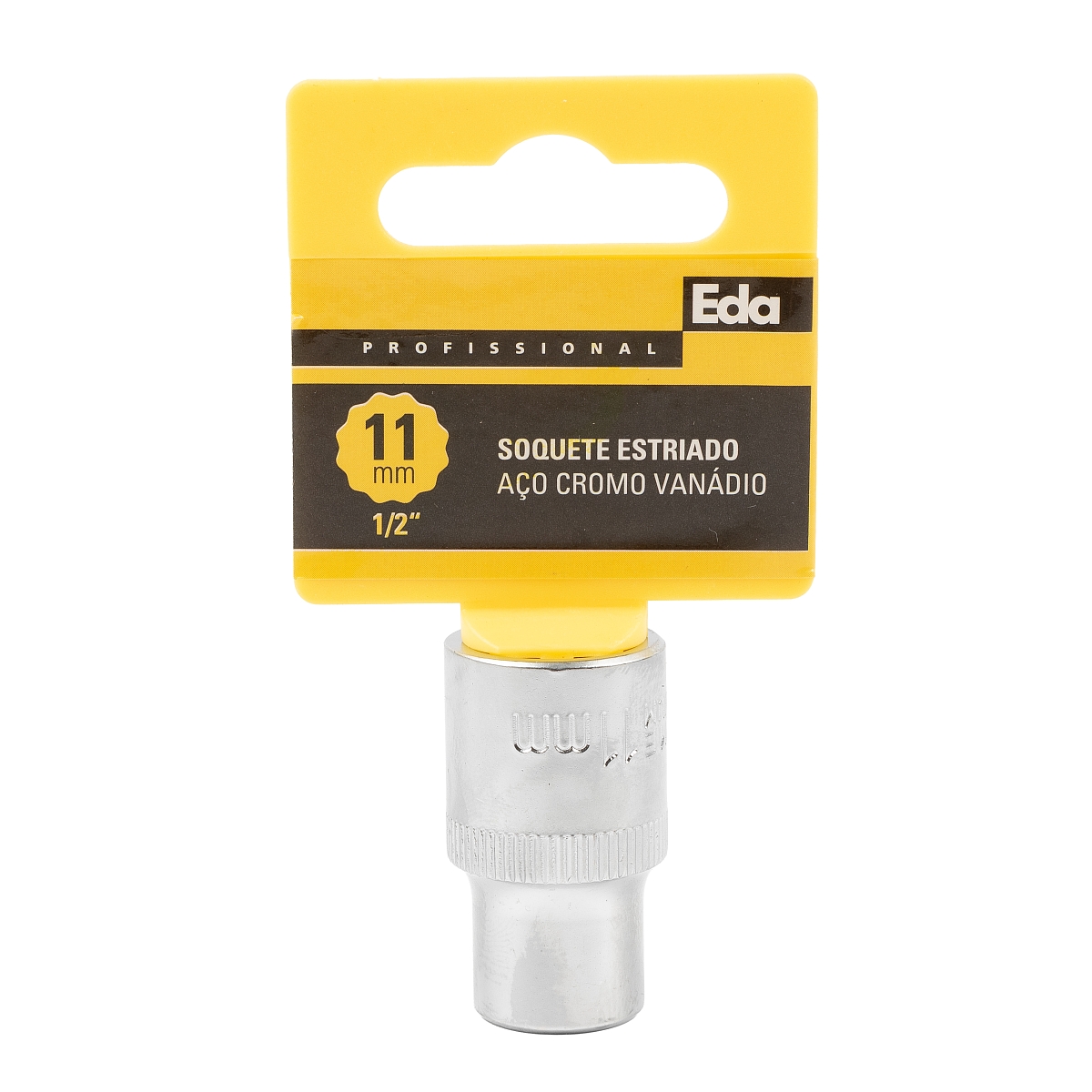 Soquete Estriado CR-V 1/2″ 11mm