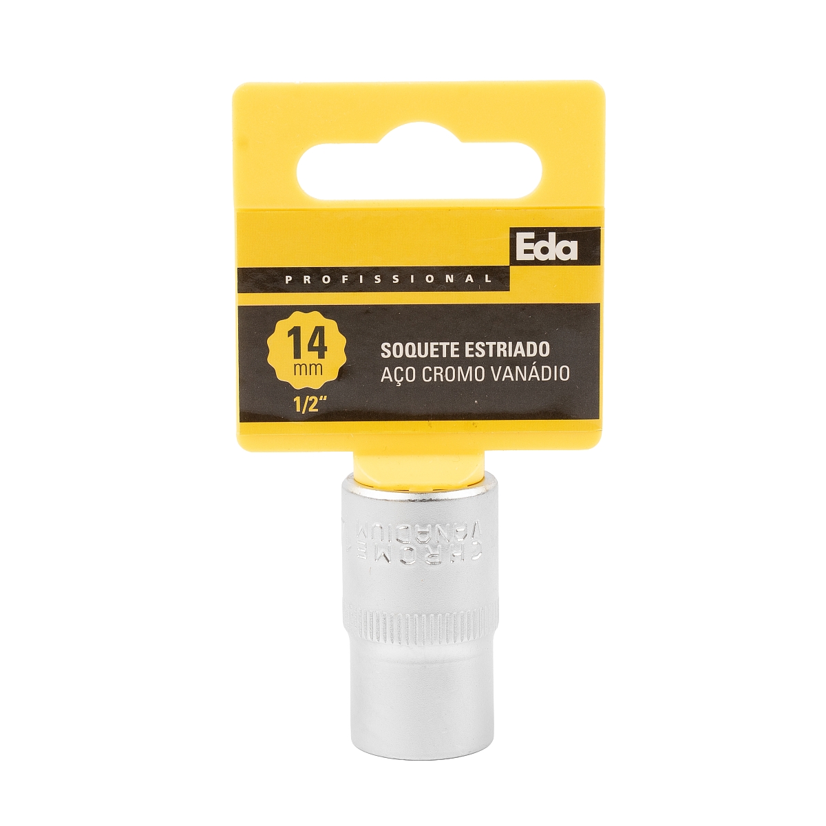 Soquete Estriado CR-V 1/2″ 14mm