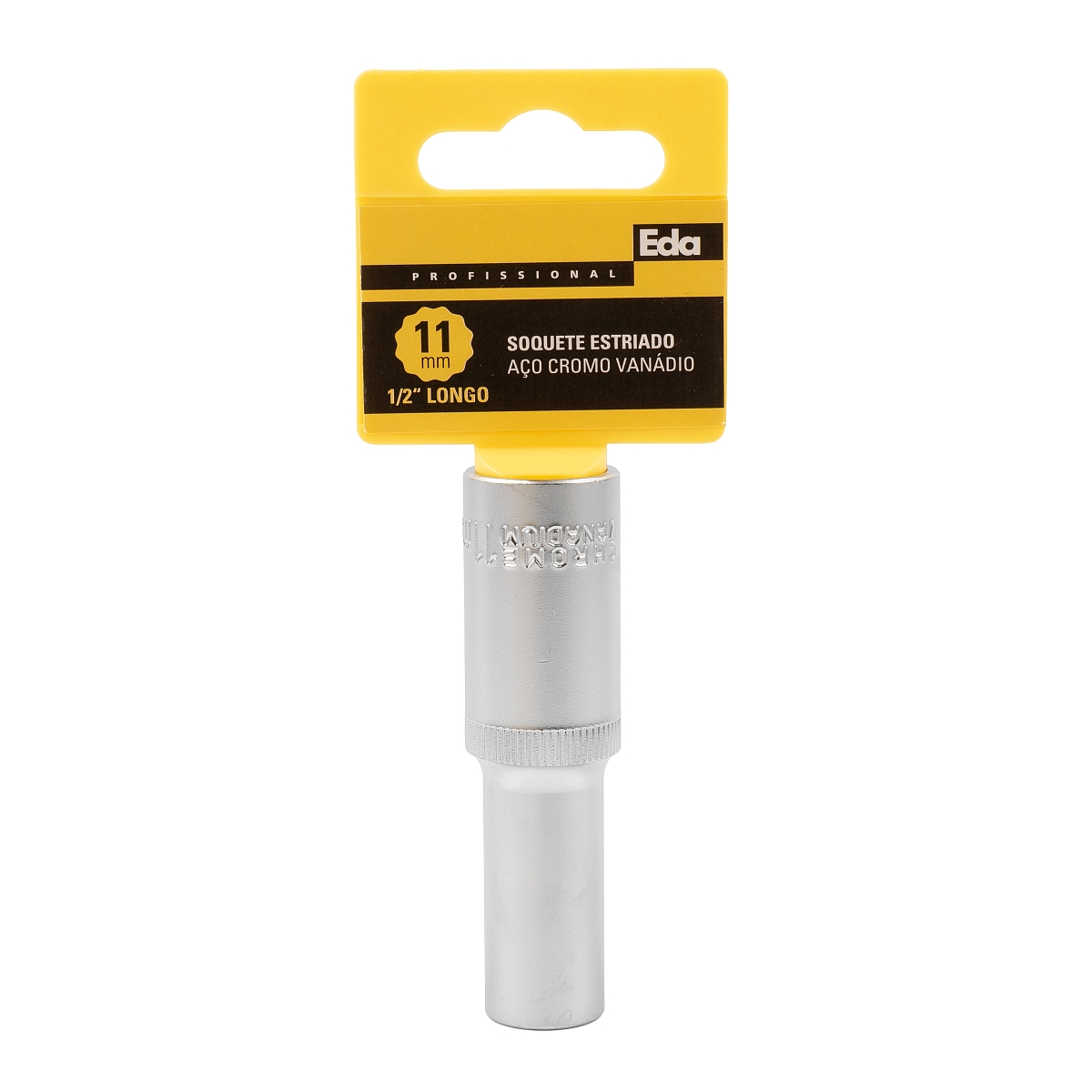 Soquete Estriado CR-V Longo 1/2″ 11mm